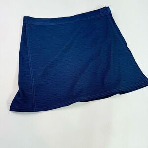 Rip Skirt Hawaii Skirt Womens XL Blue Vacation Beach Wrap Mini